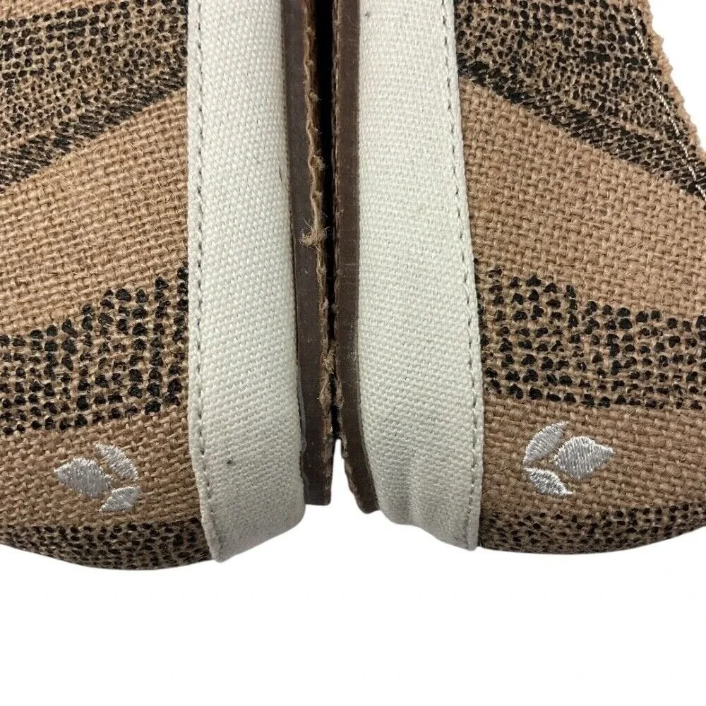 Reef Women's Slip On‎ Loafers Espadrille Shoes Neutral Stripe Comfort